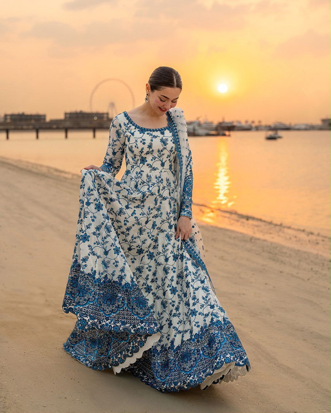 LAWN 3 PIECE | LUXURY SUMMER COLLECTION | UNSTITCHED Frook