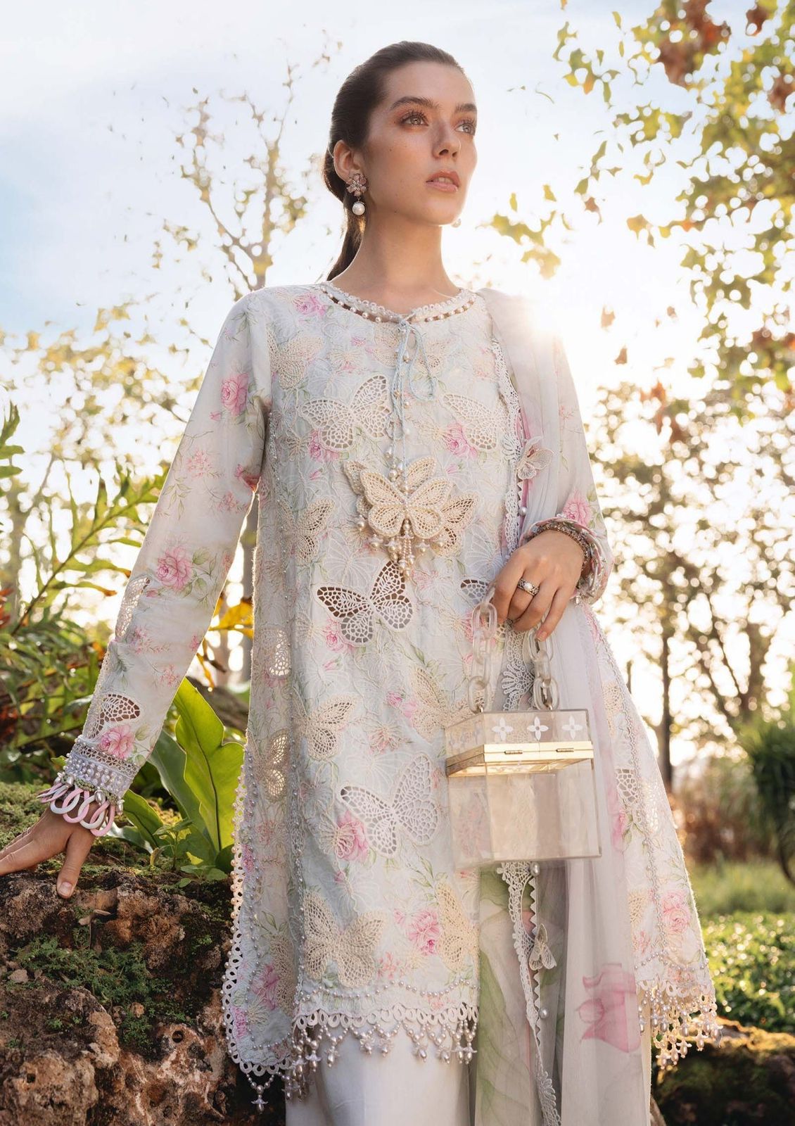 LAWN 3 PIECE | UNSTICHED SUIT | LUXURY SUMMER COLLECTION