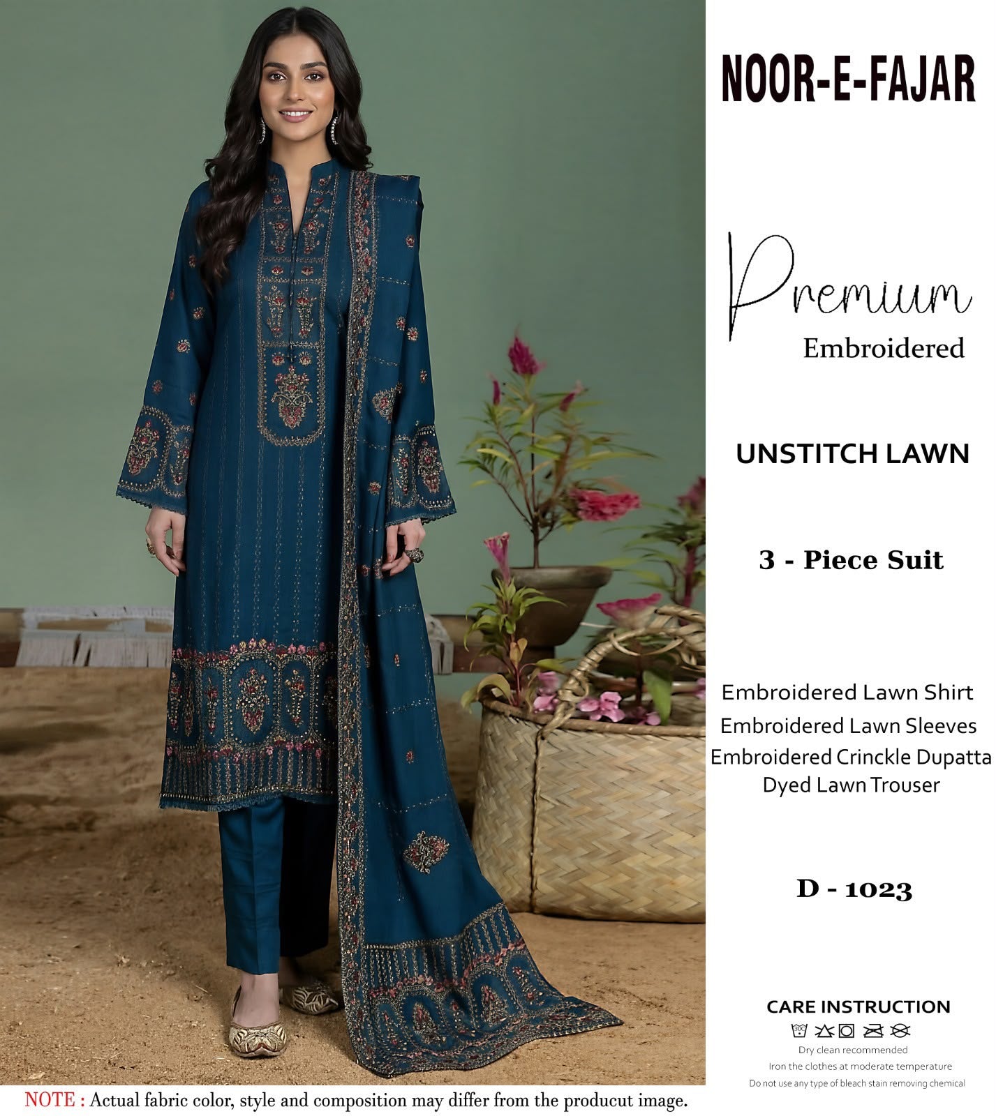 LAWN 3 PIECE | SUMMER COLLECTION | UNSTITCHED SUIT