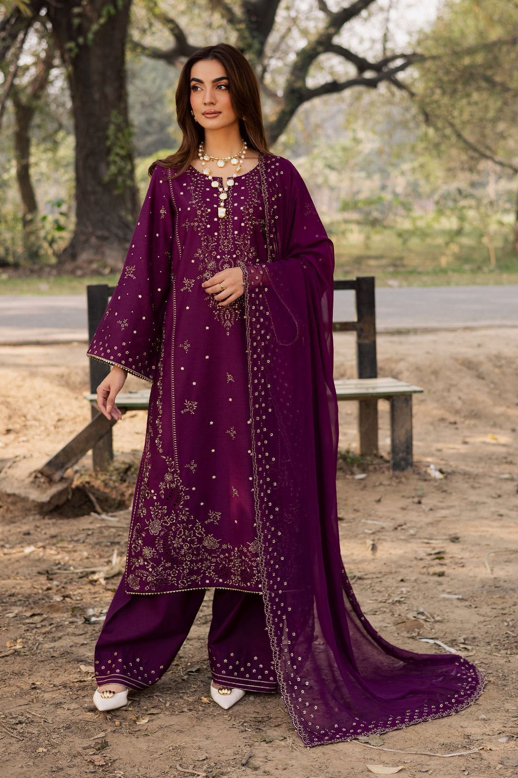 LAWN 3 PIECE | UNSTICHED SUIT | LUXURY SUMMER COLLECTION