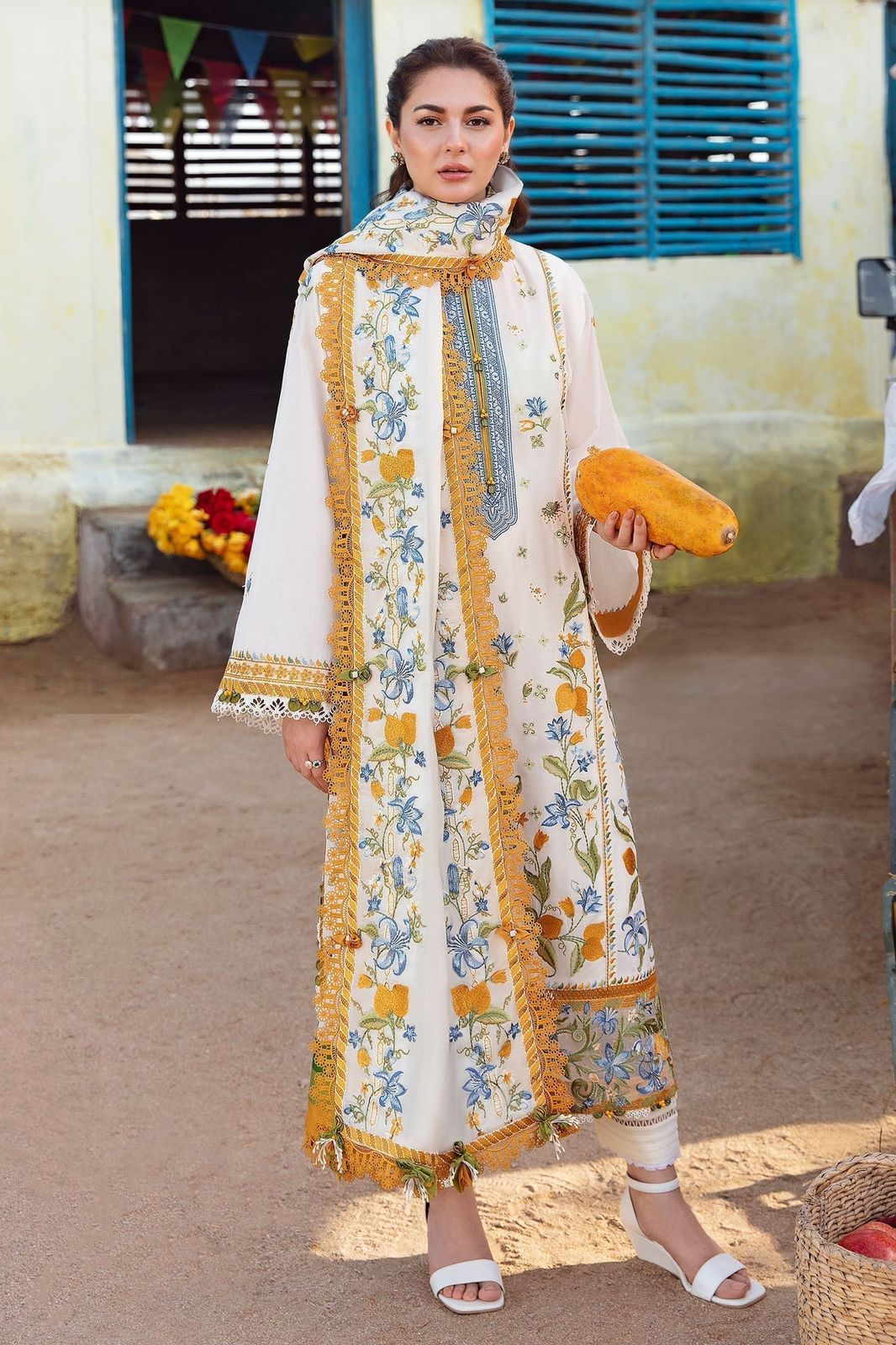 LAWN 3 PIECE | LUXURY LAWN COLLECTION |UNSTITCHED SUIT