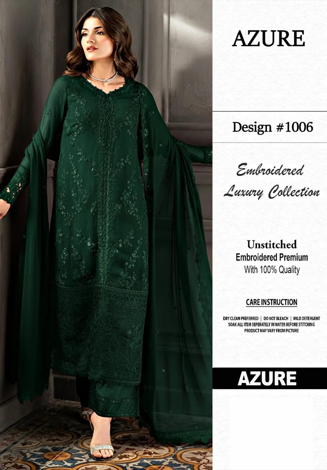 LAWN 3 PIECE | SUMMER COLLECTION | UNSTITCHED SUIT