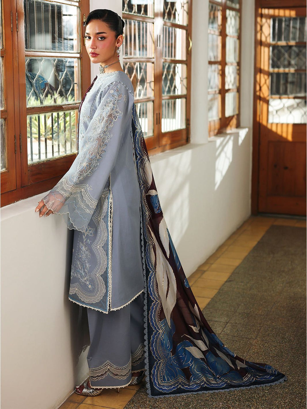 LAWN 3 PIECE | UNSTICHED SUIT | SUMMER COLLECTION